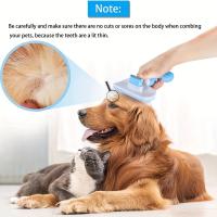 Cepillo De Masaje Para Perros Y Gatos Elimina Pelo Con Fácil Limpieza Herramienta De Aseo Para Mascotas Uso En Baño Y Cuidado Daily - details 2