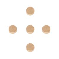 5Pcs Asiento De Vino De Corteza Para Trompeta Y Trombón Reparación De Instrumentos De Bronce Accesorios Diámetro 9mm Grosor 4mm - details 4