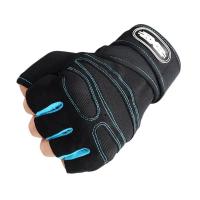 Guantes Tácticos De Medio Dedo Antideslizantes Para Hombres Y Mujeres Soporte De Muñeca Para Levantamiento De Pesas Ciclismo Deportes - details 6