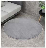 Carpetas Redondas Gruesas De Bolitas De Plata Para Sala De Estar Suaves Para Hogar Y Dormitorio De Niños Decoración De Salon Antideslizantes Impermeables Y Resistente Al Desvanecimiento - details 4