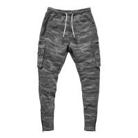Nuevos Pantalones De Entrenamiento Para Hombre 2024 Primavera Y Otoño Color Sólido Deportivos Cómodos Para Exterior Y Fitness Con Bolsillos De Camuflaje - details 33