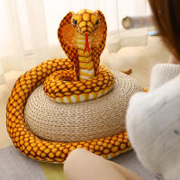 Juguete De Peluche Cobrera Simulada De Colores Variados 80/170/240cm Juguetes Suaves Decoración Para El Hogar Animales De Peluche Divertidos Y Falsos Dibujos Animados Para Adultos Y Niños - details 18