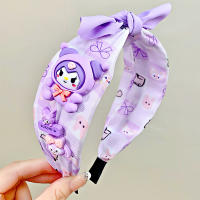 Diadema Sanrio Para Niñas Estilo Kawaii Accesorio Para El Cabello Con Lazo Dulce De My Melody Juguete Regalo De Peluche - details 3
