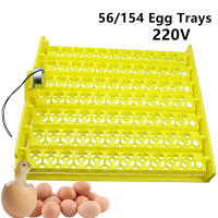 Incubador De Huevos Automático 56 154 Huevos De Pato Pollo En Venta Incubador De Huevo Con Bandeja Giratoria Y Motor 220V - details 15