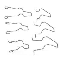 6pcs 5zhsfullkit Steel Headlamp Headlight Dip Dipped Beam Head Lamp Bulb Retaining Spring Clip Clamp For H1/h3/h4/h7 Walkbee - details 1
