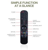 Control Remoto Mágico Reemplazo Para LG Smart TV MR21GC OLED QNED Nano Quantum Dot 4K 8K Con Función De Puntero Y Voz - details 8