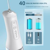Irrigador Oral Portátil Con Carga USB 300ML Tanque De Agua Cuatro Modos Impermeable Limpieza Oral Pulso Recargable - details 2