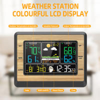 Estación Meteorológica Inalámbrica Con Pantalla Color De 6 Pulgadas Termómetro Digital Para Interior Y Exterior Previsión Del Clima Y Temperatura - details 2