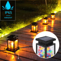 Lámpara Solar Exterior Retro Para Jardín Decoración De Piso Luz De Escenario Candle Lighting Iluminación De Ambiente Para Palacio - details 7