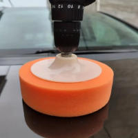 Paño De Pulido Para Coche 150mm 6 Pulgadas Accesorios De Limpieza Y Mantenimiento De Coche Esponja Para Polisior Adecuado Para Tratamiento De Cera Y Limpieza - details 4