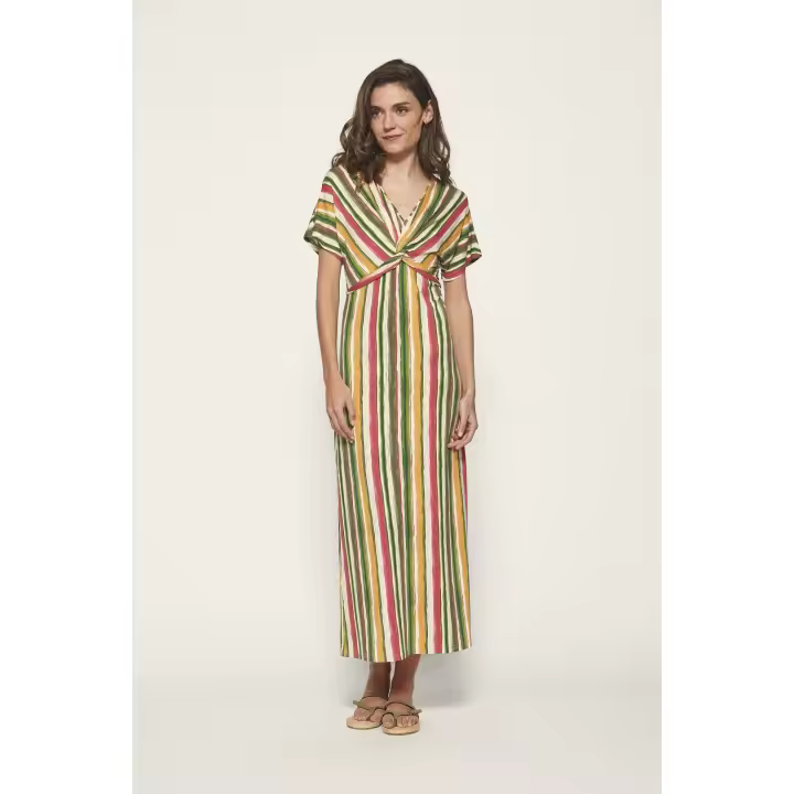 Marcas Md´m Mujer Ropa Vestidos y monos  Vestido largo rayas -Md´m- Baldur - 1
