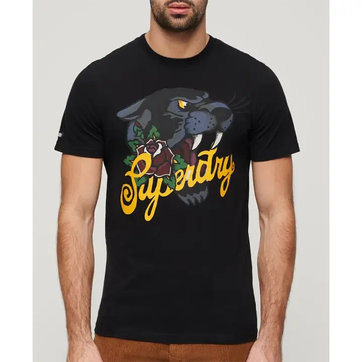 Superdry Camiseta De Manga Corta Tattoo Script - 1