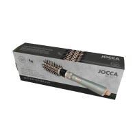 Cepillo secador rotativo Jocca 3 en 1: secador, rizador y voluminizador, 3 temperaturas, 2 velocidades, cabezal giratorio bidireccional, 2 cepillos intercambiables (38mm y 50mm), revestimiento cerámico, cable giratorio 360°, golpe de aire frío, 1000-1200W - details 1