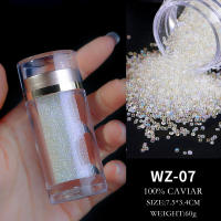 3D Art De Uñas Con Cristales Y Brillo DIY Microesferas Mezcladas Para Decoración De Uñas Ornamentos De Vidrio De Tamaño Pequeño - details 10