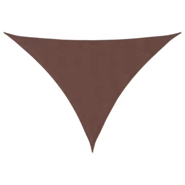 Toldo de Vela de lona triangular Oxford 4x4x5,8 M - 1