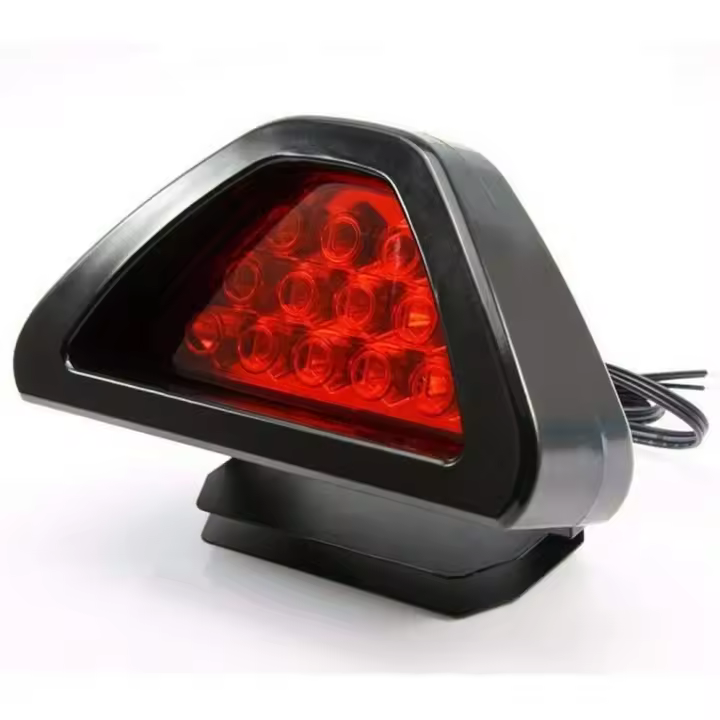 Luz de freno trasero de Tercera Luz de freno universal para Automóvil Luz de freno estroboscópica para vehículo Luz antiniebla Luz Roja - 1