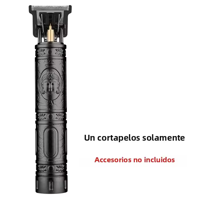 Máquina De Corte De Pelo Vintage Recortadora Eléctrica Portátil Con Carga USB Rápida Trimmer Profesional Para Barbería Sin Cable - 1