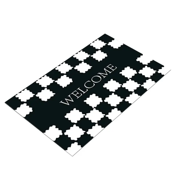 Alfombra con estampado de diatomaeas, absorbant para baño, para Puerta lavabo, absorbant, de desecado, antideslizante - 1