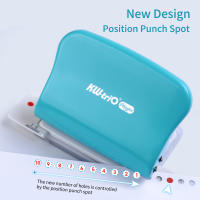 Pulverizador De Papel De 10 Agujeros Portátil Soporta Multiples Pulverización 20/26/30 Capacidad De 10 Hojas Para Cuaderno A4 A5 B5 - details 8