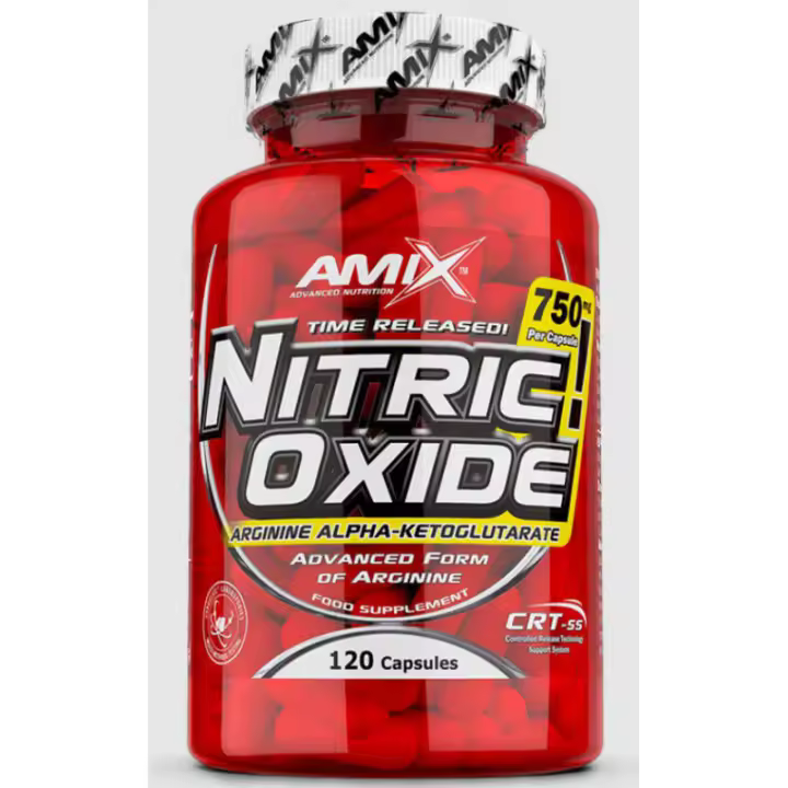 Amix Nitric Oxide 120 Cápsulas de Liberación Controlada - 1