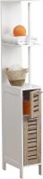 JJA Columna Mueble de Baño Estocolmo Blanco 130cm - Diseño Elegante - details 1