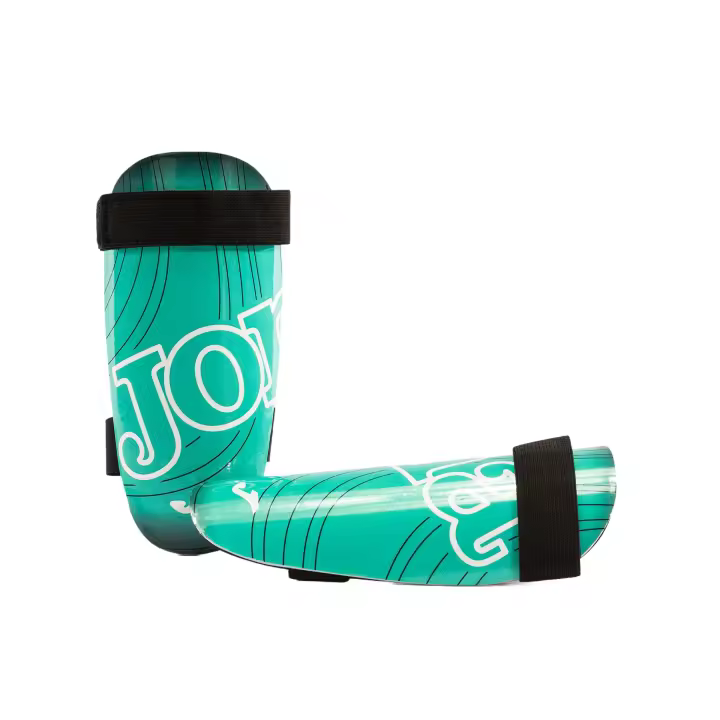 Espinilleras Joma Defense Turquesa Fluor para Fútbol - Protección Efectiva - 1
