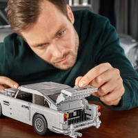 Nueva Serie Técnica De Coche 007 Modelo De Carreras De Bricolaje Para Niños Juguetes Educativos De Construcción De Plástico Compatible Con Lego - details 3