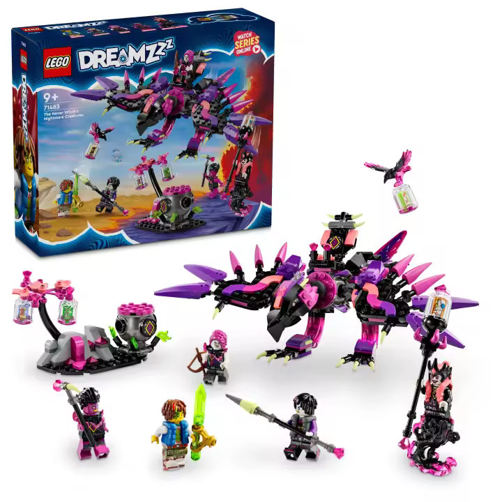 LEGO 71483 DREAMZzz Criaturas de las Pesadillas de la Bruja Jamás Juguetes mágicos - 1
