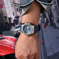 Reloj Mecánico Para Hombre PAGANI DESIGN 42MM NH39 Cristal De Zafiro Deportivo Resistente Al Agua Acero Inoxidable Pulsera De Goma Estilo Business - details 6