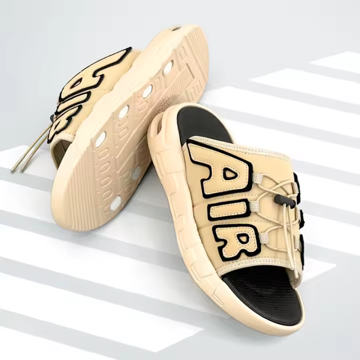 Zapatillas Deportivas Para Hombre Verano Sandalias Con Suela Gruesa Flats Para Playa Transpirables Tallas 40-49 Zapatos Casuales - 1