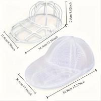 Limpia Sombreros Para Lavadora Con Bolsa De Malla Limpiador De Sombreros Para Camiseta De Béisbol Material PET+PE Proveniente De Guangdong China - details 3