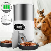 Dispensador Automático De Alimentos Para Mascotas Inteligente Con APP Timer Dual Acero Inoxidable Alimentación Remota Adecuado Para Gatos Y Perros - details 0