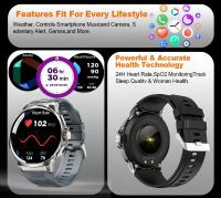 Reloj Inteligente para Hombres Ultra HD 1.85 Pulgadas con GPS Track Bluetooth Llamada 710 Mah Batería Grande Deportes Fitness Reloj Inteligente Impermeable - details 7