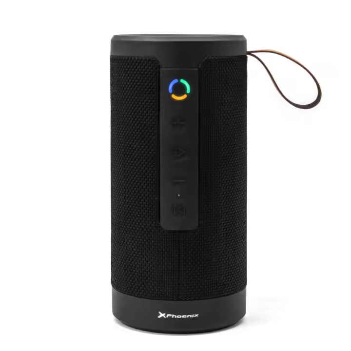Phoenix Technologies Altavoz Portátil Bluetooth Impermeable con Función TWS y Radio FM - 1