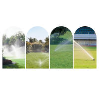 Regolera De Jardín Ajustable De 0 a 360 Grados Con Tornillo Femenino De 1/2" Repuesto Para Riega Máscara De Riego Para Parque Campo Y Jardín Material Plástico - details 2