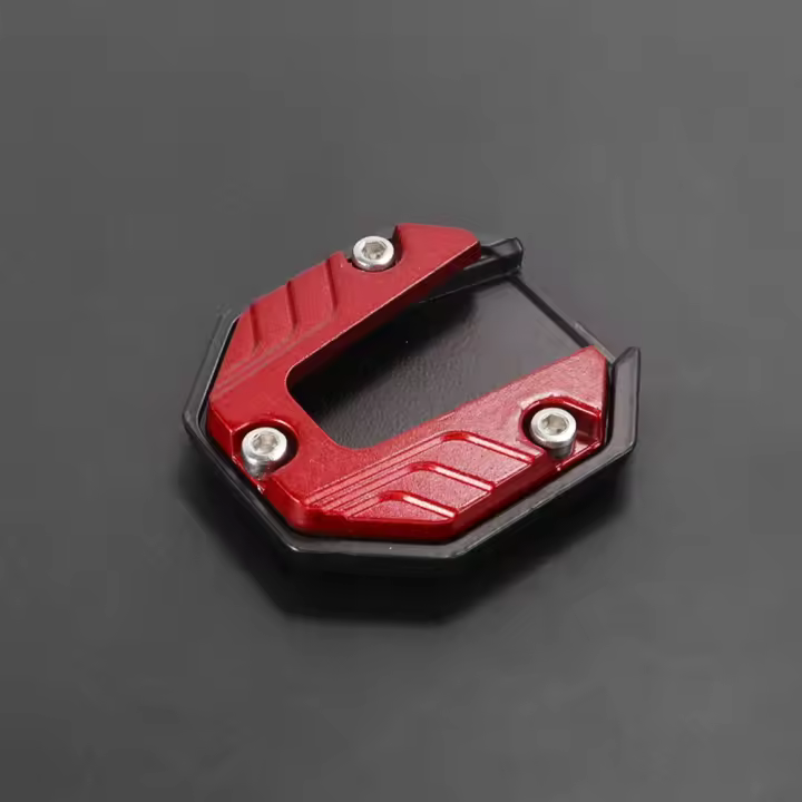 Extensor De Pies Para Motos Y Scooters Universal Base Ampliada Antideslizante Soporte Placa De Extensión Del Pie De La Bicicleta - 1