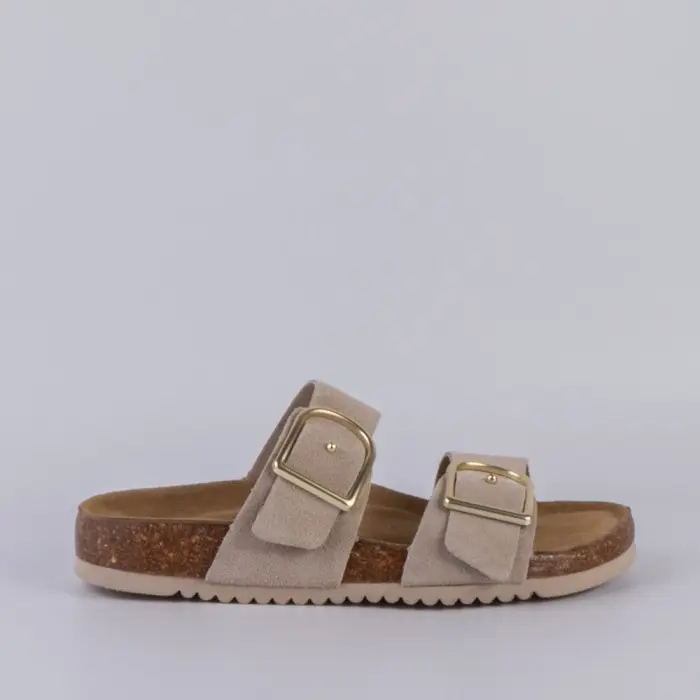 SANDALIA MUJER BEIGE 55183 - 1