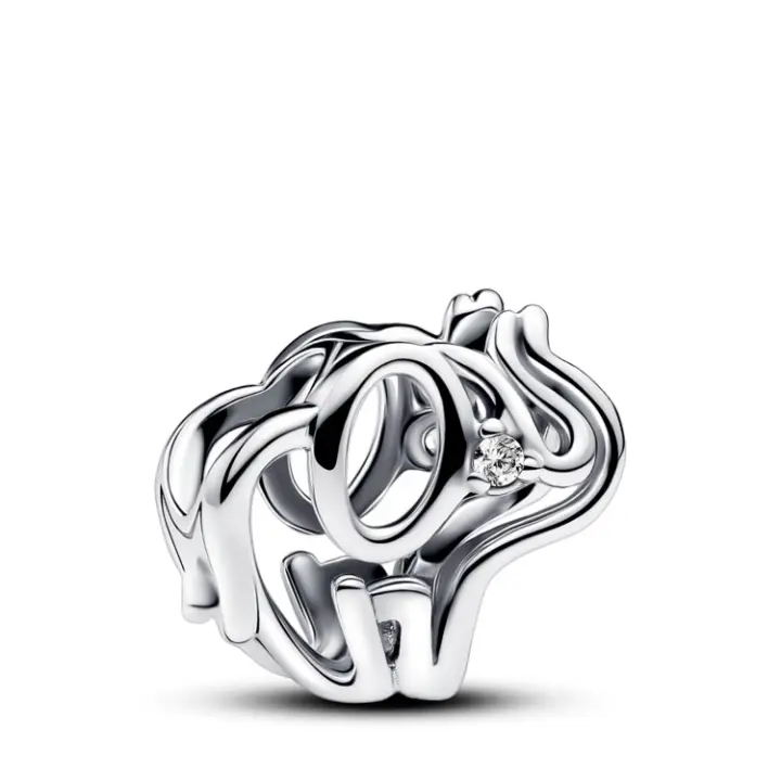 Pandora Charm en plata de ley Elefante en Filigrana 793345C01 , para Mujer - 1