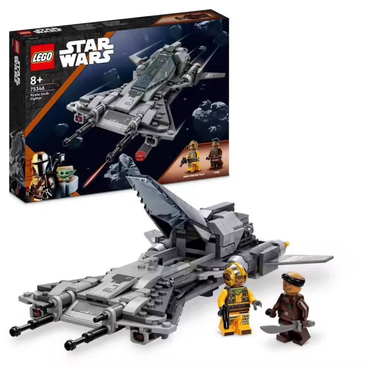 Set de juguetes de construcción LEGO® Star Wars™ 75346 Caza Snub Pirata (285 piezas) - 1