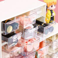 Caja De Almacenamiento Para Escritorio Con Mini Cajones Caja De Nueve Cuadrados Pila Plegable Para Joyería Accesorios De Peluquería Y Adhesivos - details 5