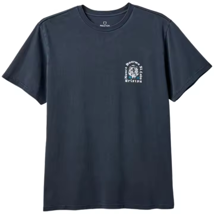Camiseta de Manga Corta Brixton Gorge Standard para hombre en color azul - 1
