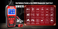 KONNWEI KW870 KW880 KW890 Analizador De Batería De Coche 12V Herramienta Diagnóstica 3 En 1 OBD2 Escáner Lector De Códigos Compatible Con Varios Modelos De Coche - details 0