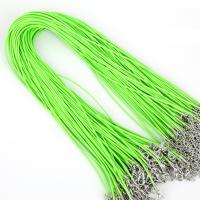 10 Pcs De Cadena De Cuero Falso Para Pulseras Collares Con Cierre De Tobogán Hecho En China Material De Poliéster Para Creación De Joyería DIY - details 10