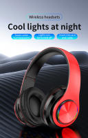 Auriculares Bluetooth Inalámbricos Con Luz Colorida Para Juegos Música Deportes Soporte Para Móvil Y Computadoraauriculares Con Micrófono - details 0