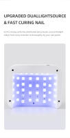 Lámpara LED Recargable Para Uñas Profesional Secador De Gel De Polvo De Póquer Sin Cable Para Manicura Con Batería Integrada Arte De Uñas - details 3