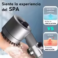 Alcachofa de Ducha Función Masaje Spa, Cabezal de Ducha con Filtro Anti-Cisión, 3 Modos de SPA, Sistema de Filtración Powerful - details 0
