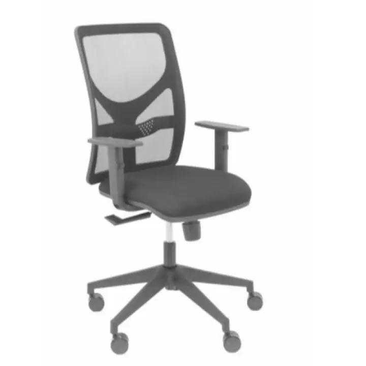 Silla motilla malla negra asiento b - 1