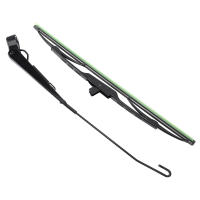 Brazo De Limpia Parabrisas 105° Con Hoja 0390506510 Eje Largo Para Tractor Willys Barco De Pesca ATV UTV Material ABS+Metal - details 4