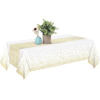 Mantel Desechable Con Patrón De Puntos Antipolvo Y Resistente Al Aceite Para Picnic Colorido Accesorio De Fiesta Rectangular - details 11