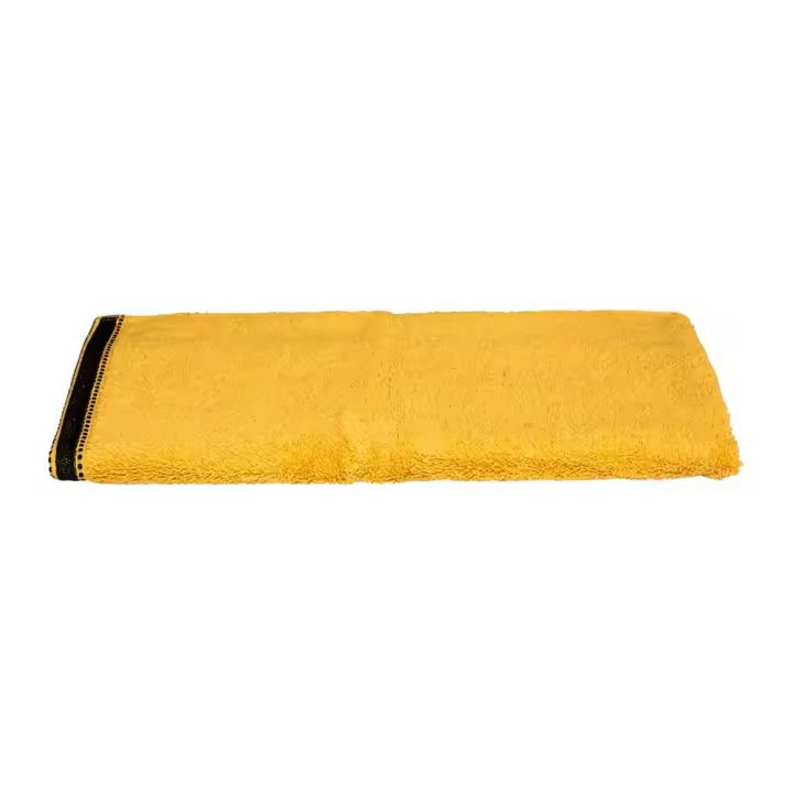 Toalla baño premium color mostaza 50x90cm - 1